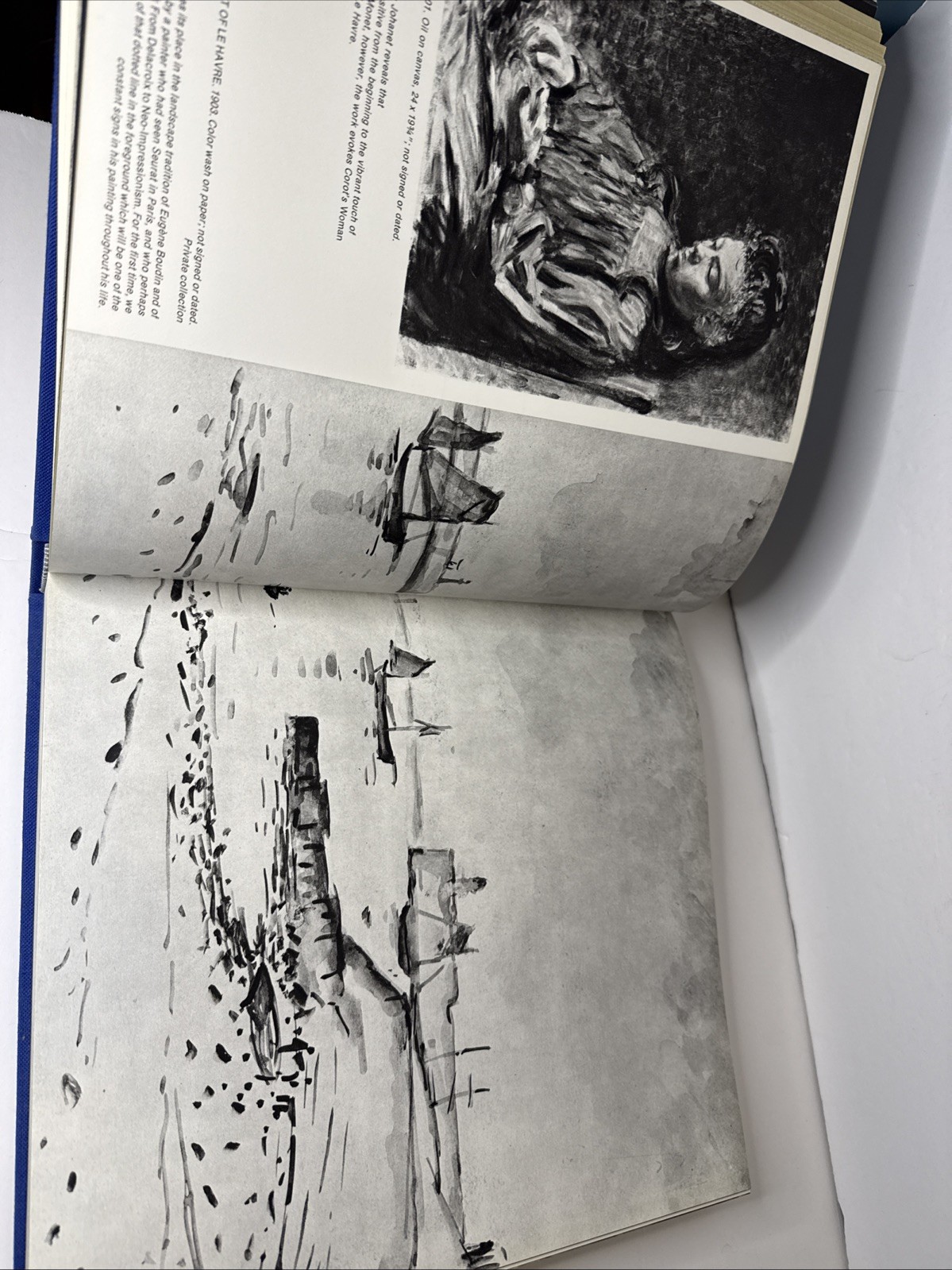 GEORGES BRAQUE RARE 1971 1ST ED LITHOGRAPH PRINT LARGE HARDCOVER MODERN ART BOOK