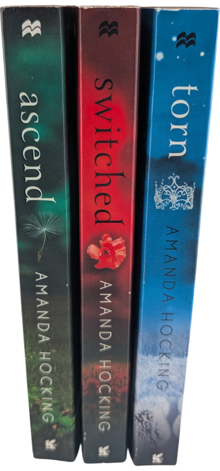 Amanda Hocking Trylle Trilogy Switched Torn Ascend 3 PB St Martin’s Griffin 2012