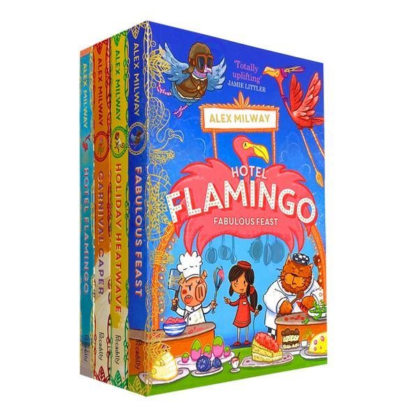 Hotel Flamingo Series By Alex Milway 4 Books Collection – Ages 5-8 – Paperback