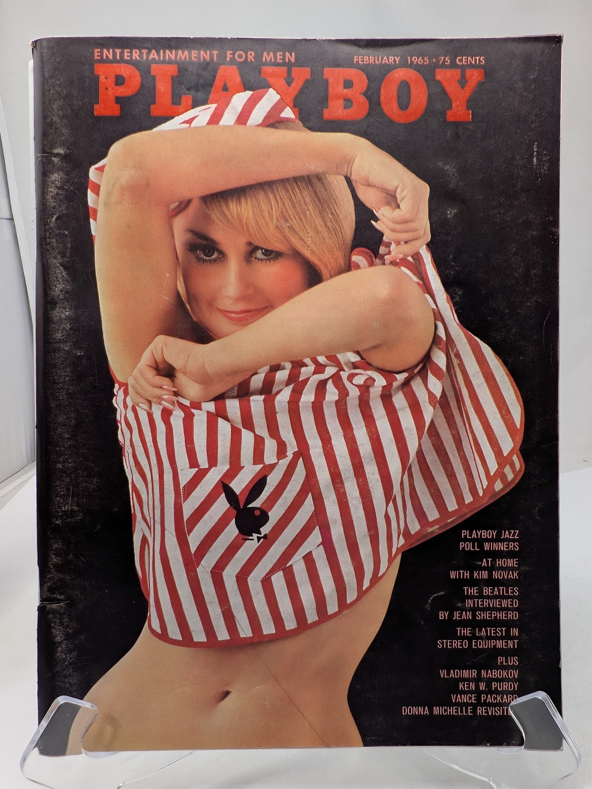 Playboy Magazine February 1965 🔥 CG Teddi Smith 🔥 PM Jessica St. George 🔥 B