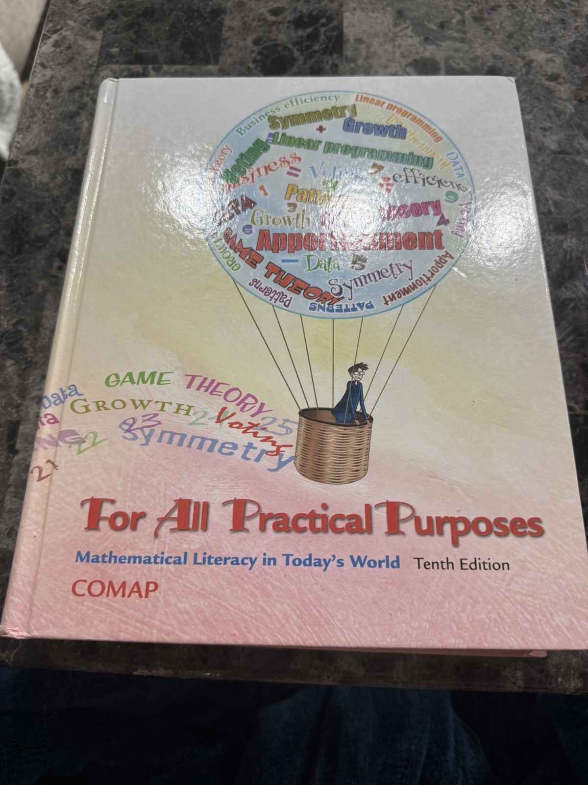 FOR ALL PRACTICAL PURPOSES: MATHEMATICAL LITERACY IN By Comap – Hardcover *VG+*