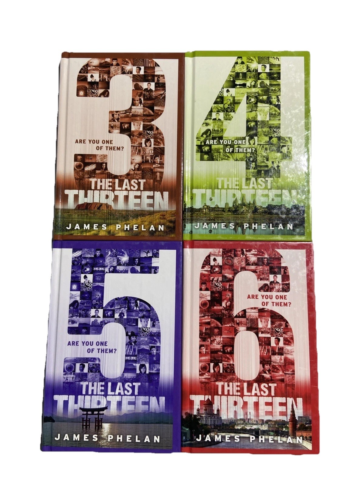 Kane Miller The Last Thirteen Hardcover Books Vol 3-6 (8-11) James Phelan New
