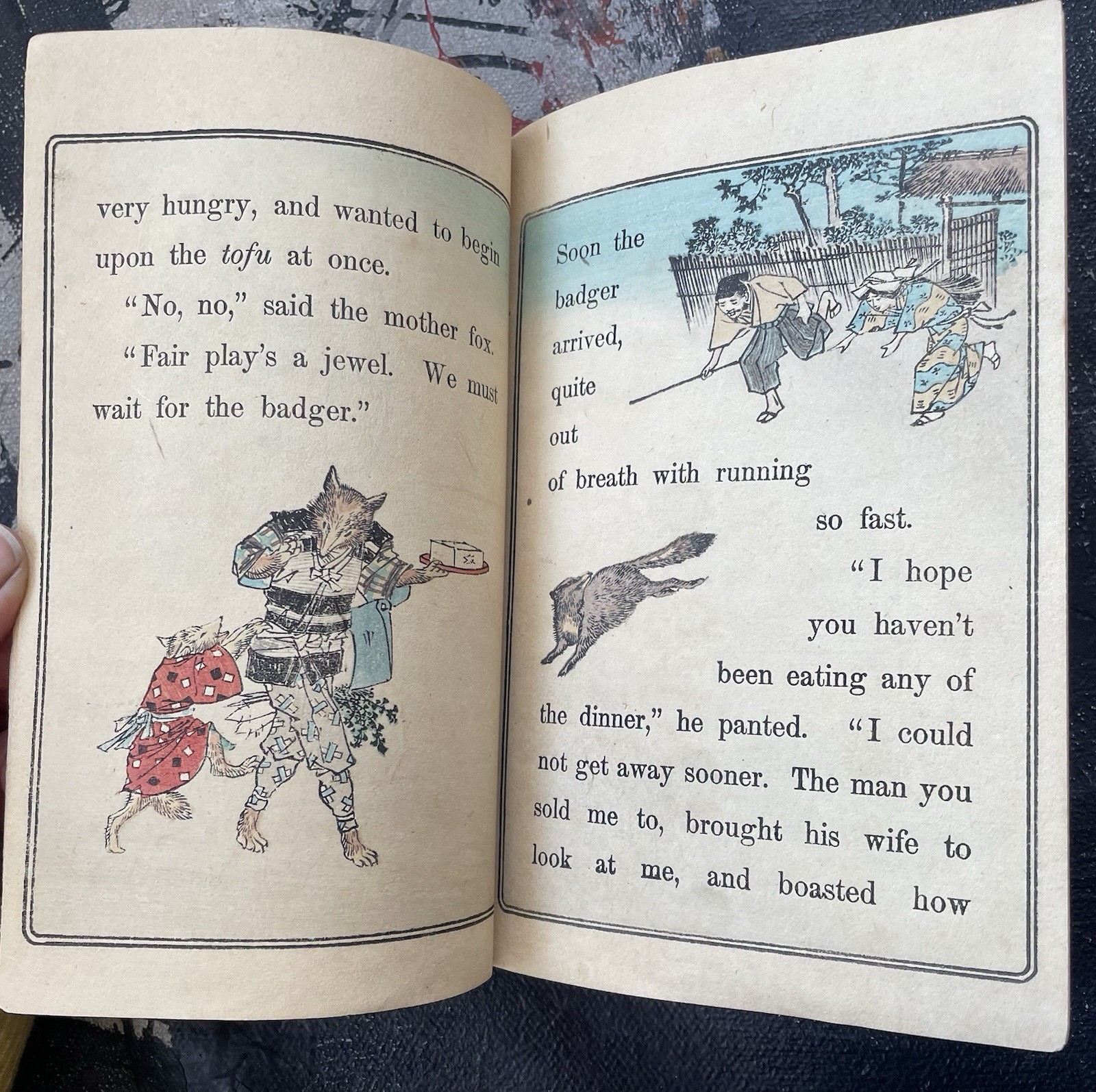 The Cub’s Triumph Japanese Fairy Tale Series No.12 Kobunsha As Is
