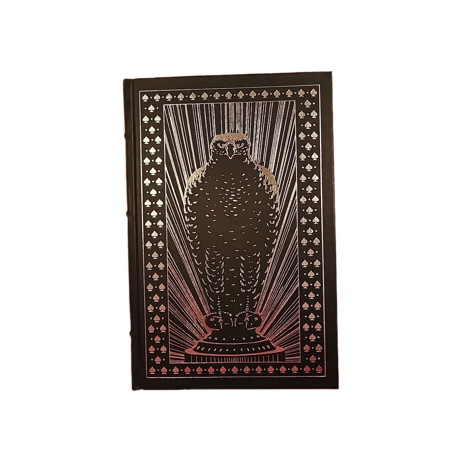 The Maltese Falcon, Dashiell Hammett, Hardcover w/22k Silver Designs & Edges