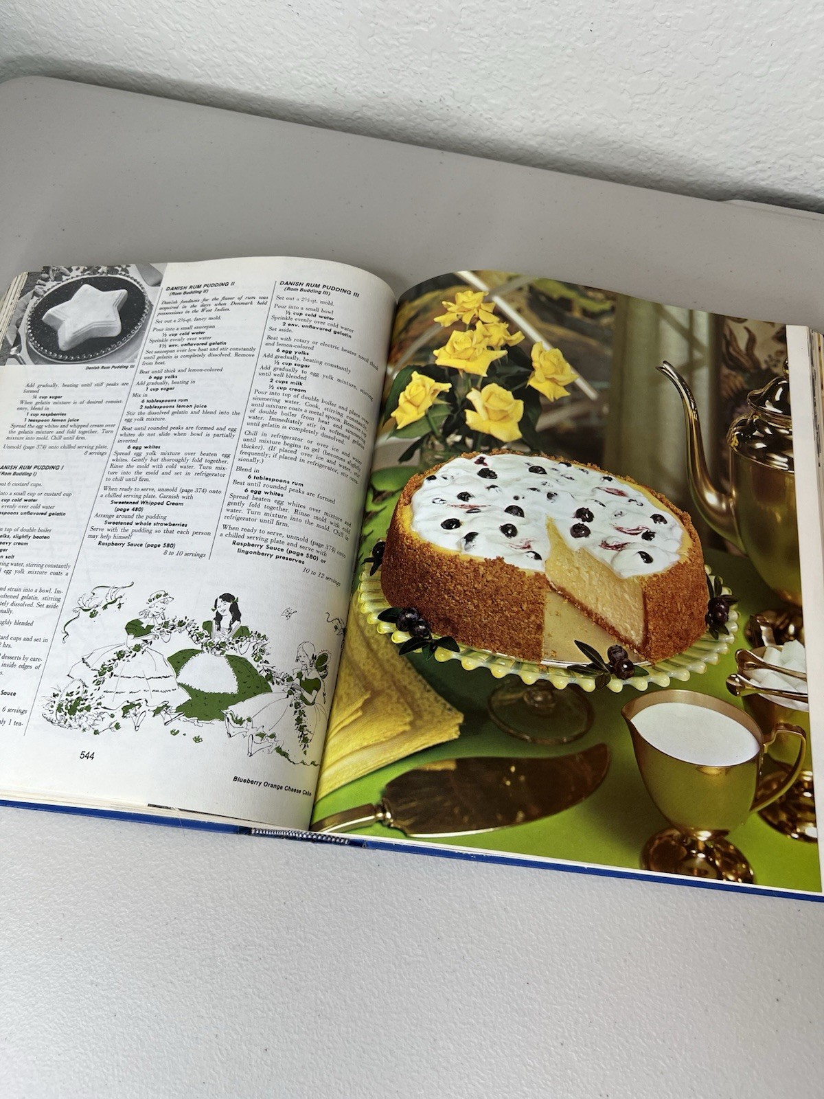 The New World Encyclopedia of Cooking 1972 1st Ed Hardcover Color Photos Vintage
