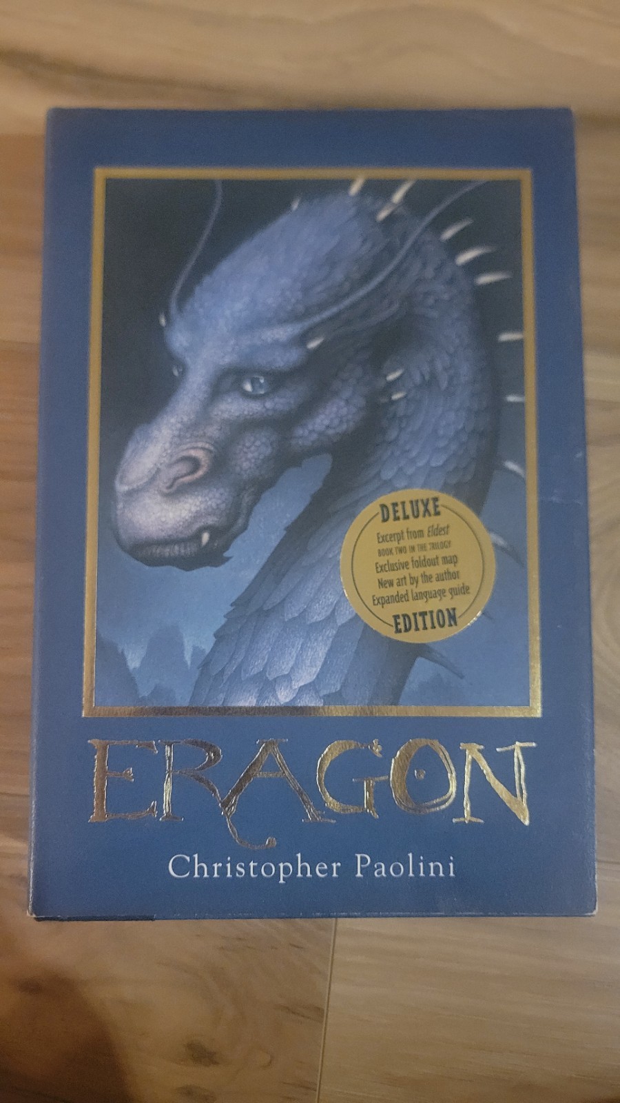 Eragon : Book I Deluxe Edition by Christopher Paolini (2003, Hardcover)