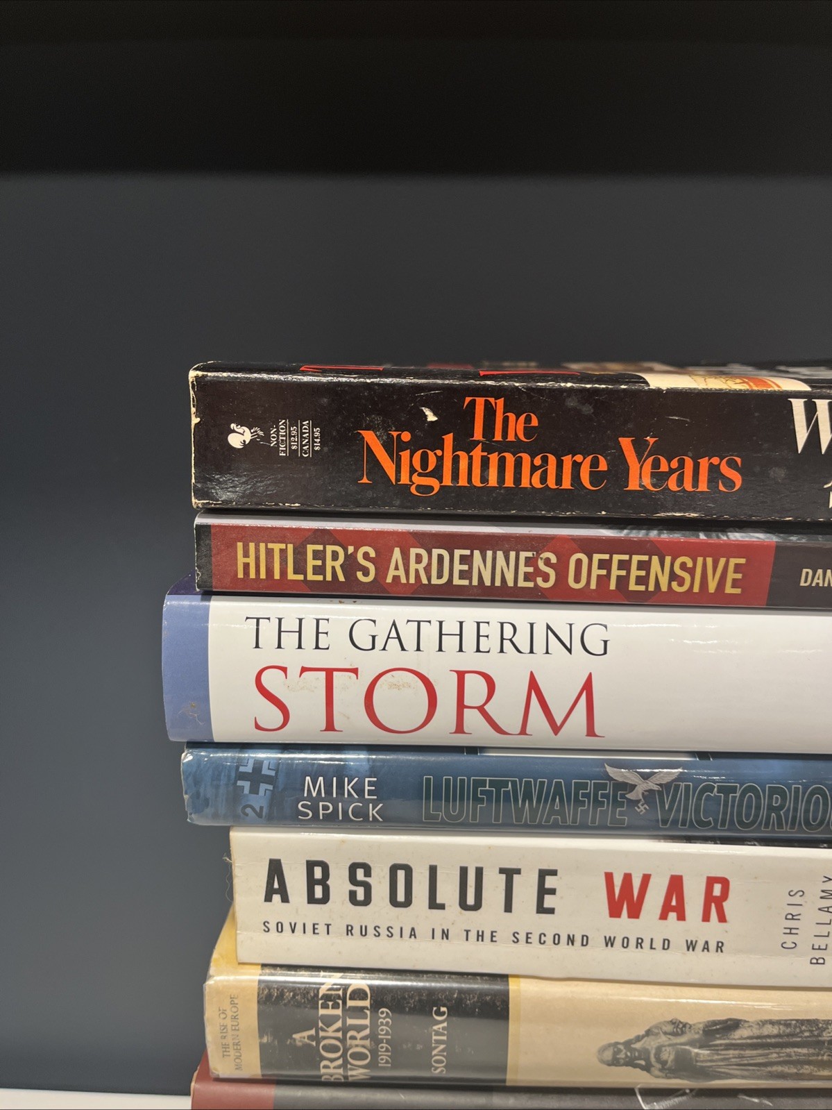 World War II Europe Nazi Germany Hitler Holocaust Third Reich – Book Lot Of 12
