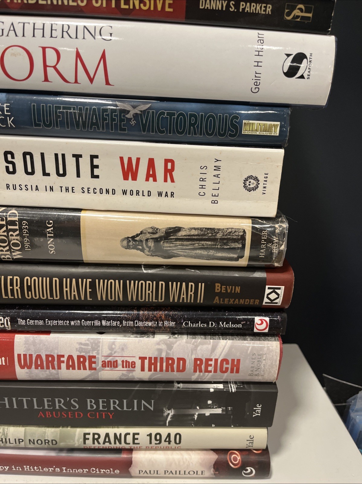 World War II Europe Nazi Germany Hitler Holocaust Third Reich – Book Lot Of 12