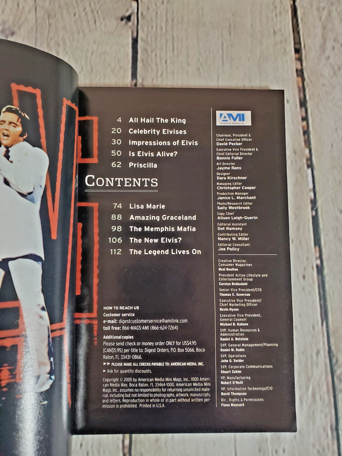 The Private Life of Elvis Special Collector’s Edition 2005 American Media Inc