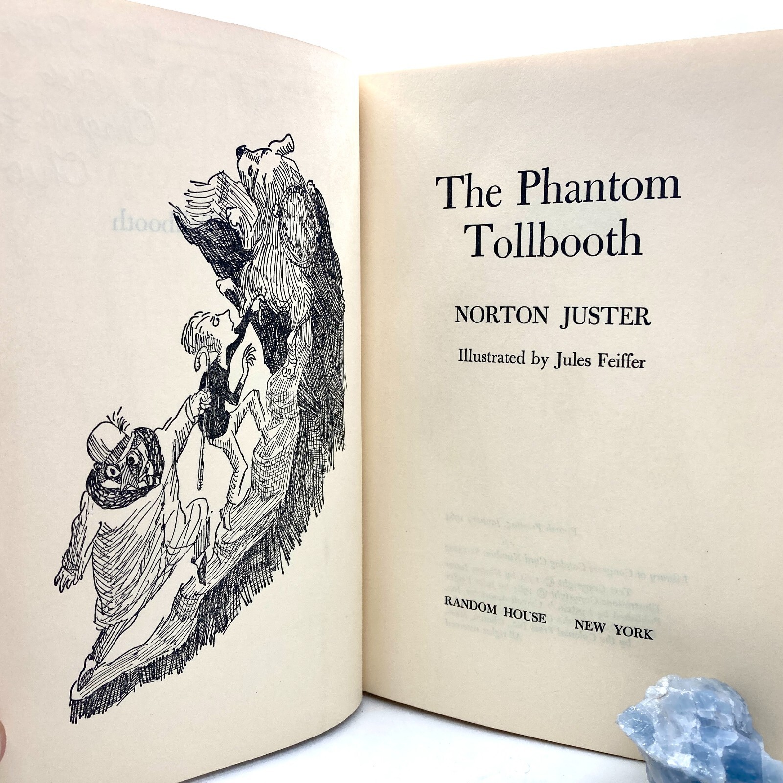 JUSTER, Norton “The Phantom Tollbooth” [Random House, 1964] 1st Edition 4th