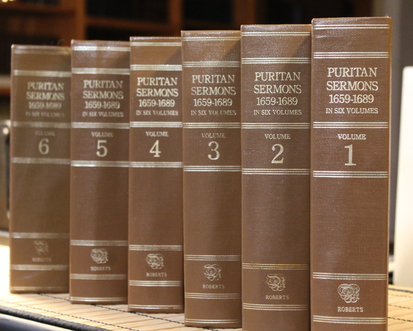 Puritan Sermons Complete 6 Vol Set Richard Owen Roberts Rare Morning Exercises