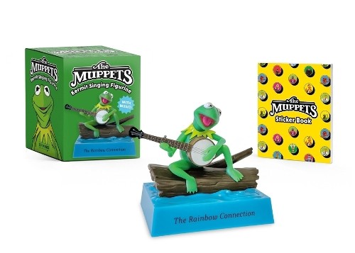Running Press The Muppets: Kermit Singing Figurine (Paperback) Rp Minis