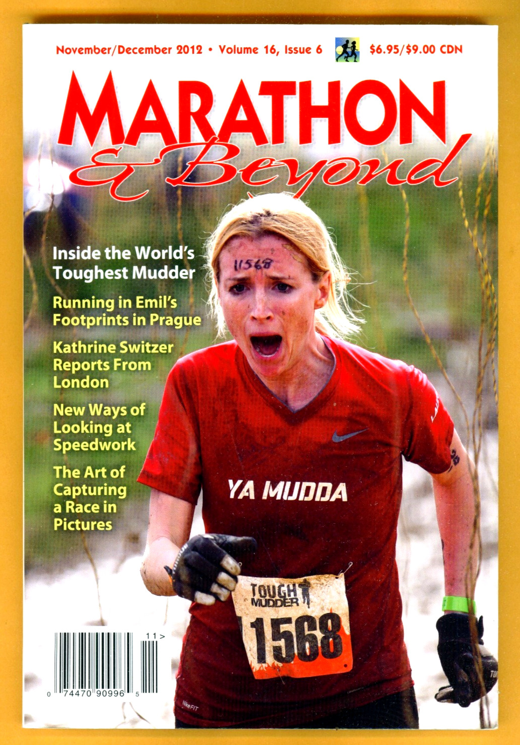 Marathon & Beyond Magazine Nov/Dec 2012 198 Pages Boston 2010, Michael Popov RIP