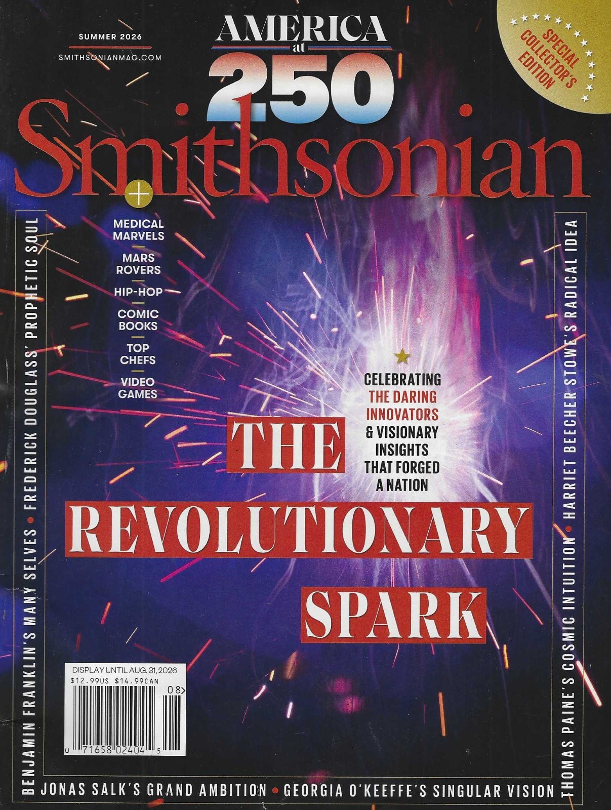 Smithsonian Magazine Summer 2026: The Revolutionary Spark