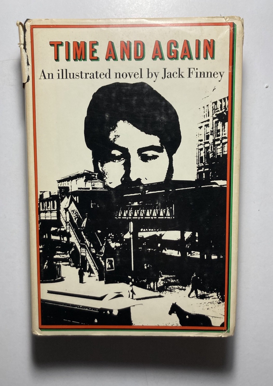 “Time and Again” JACK FINNEY 1970 Vintage Hardcover Book-Of-The-Month w/DJ