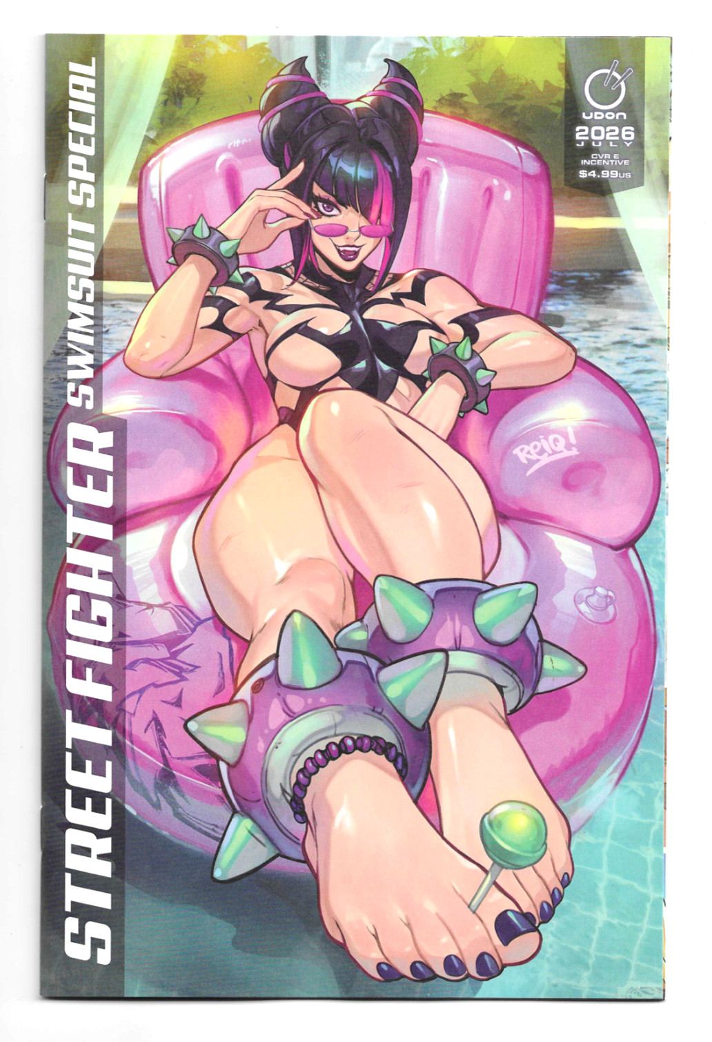 2026 Street Fighter Swimsuit Special #1 (One Shot) Cover E 1:5 Reiq Spikes NM