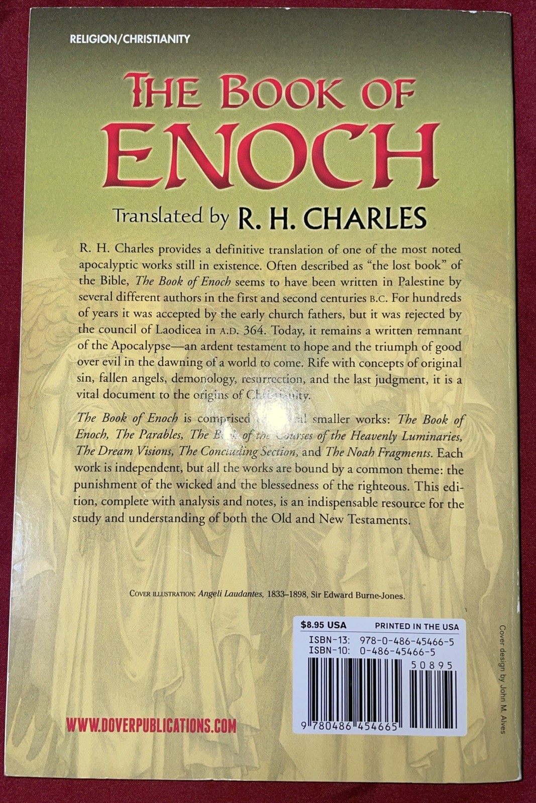 Dover Occult Ser.: The Book of Enoch by R. H. Charles (2007, Perfect)