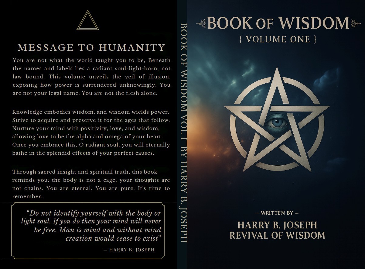 3 Book Bundle – Health Guide 20 + Book of Wisdom Vol 1 & 2 by Harry B. Joseph