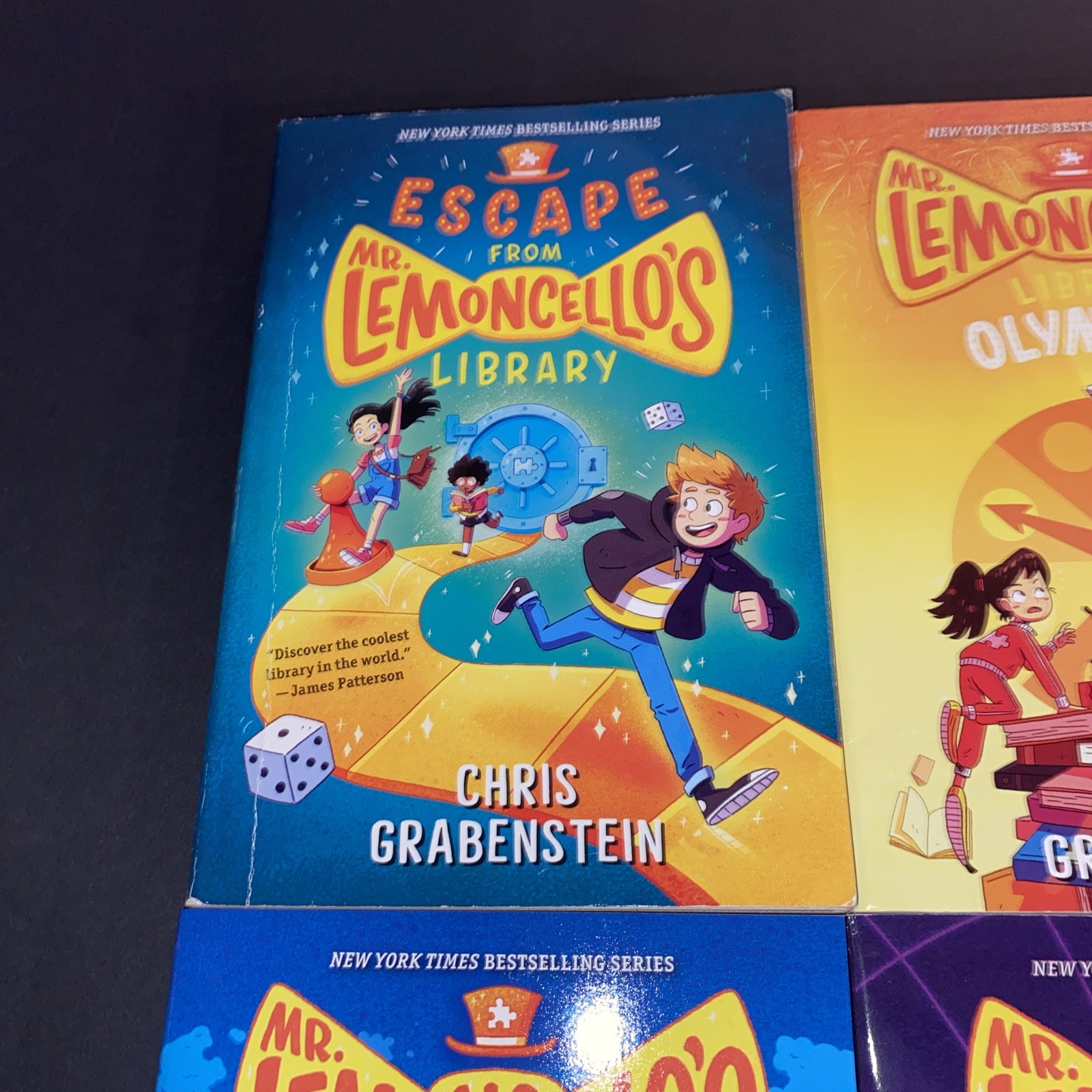 MR. LEMONCELLO’S LIBRARY: BOOKS 1-4 BY CHRIS GRABENSTEIN (BOXED SET) No Poster