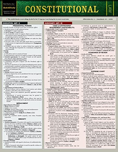 Constitutional Law: A Quickstu – GOOD