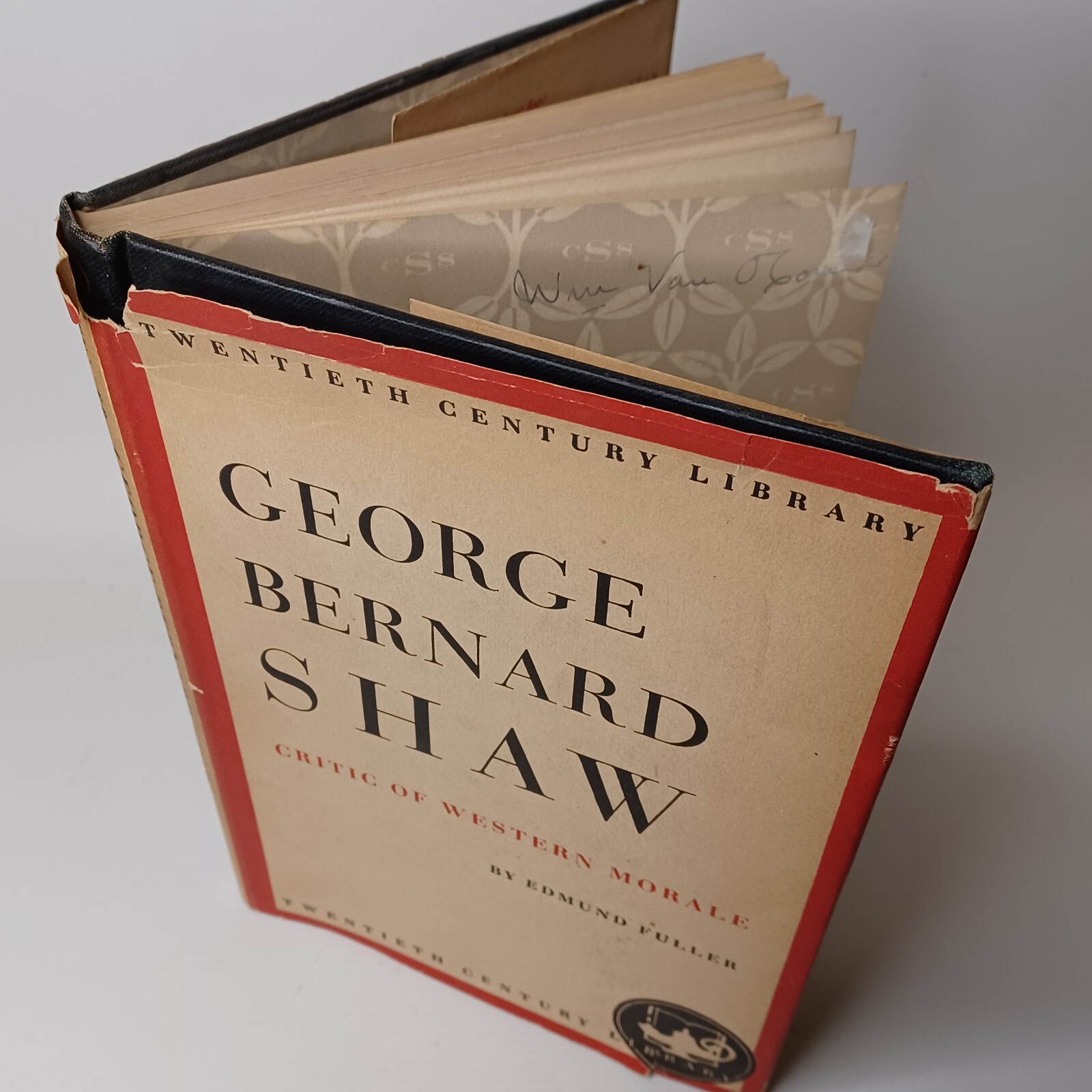 George Bernard Shaw Critic of Western Morale Edmund Fuller, HC 1950 1st edition