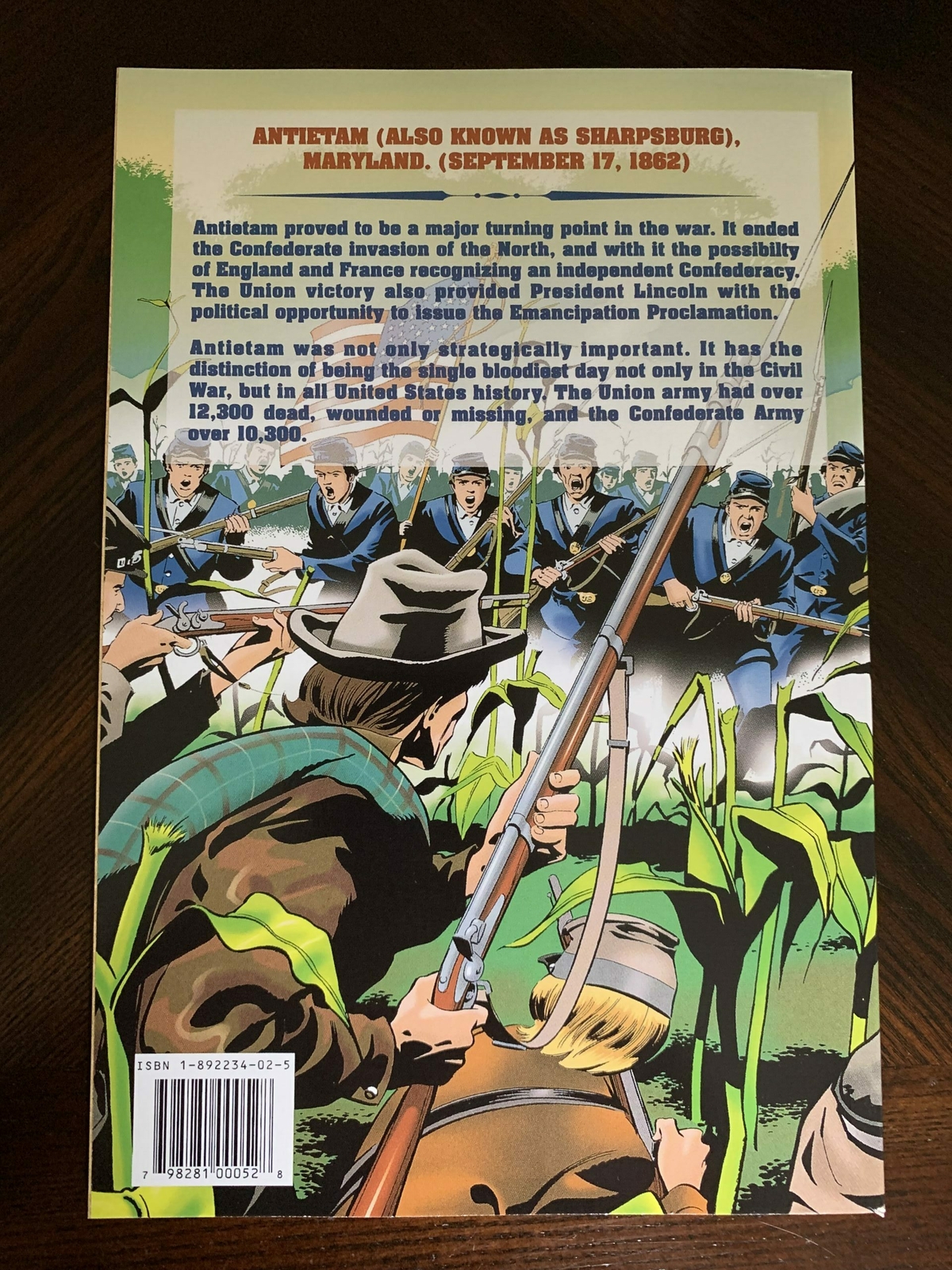 Epic Battles of The American Civil War Comic Book Series
