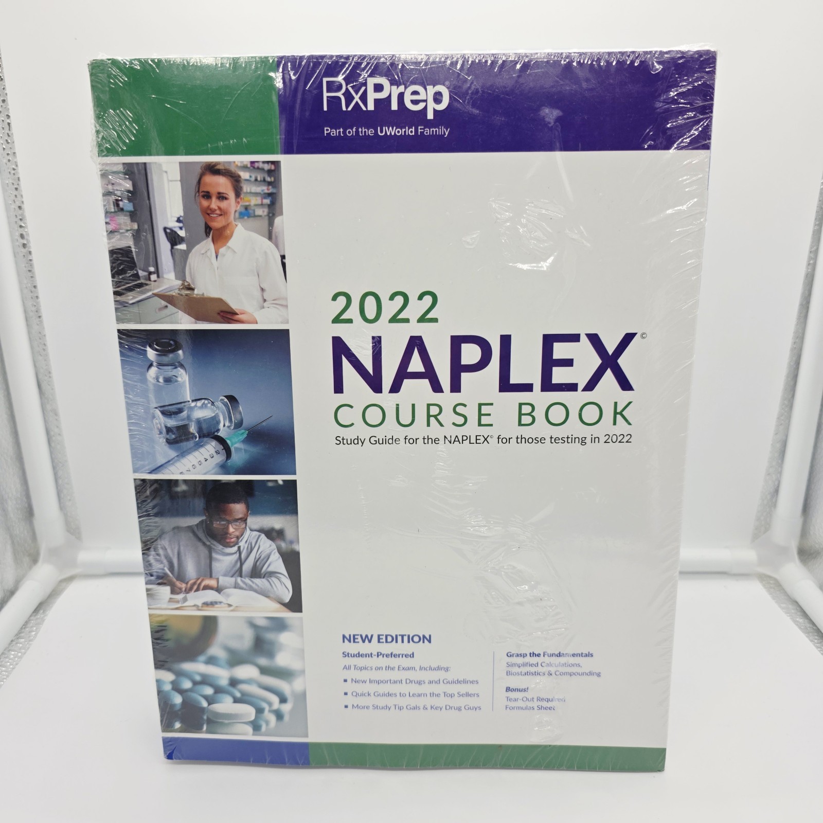2022 NAPLEX Course Book RxPrep UWorld Pharmacy Exam Study Guide Sealed