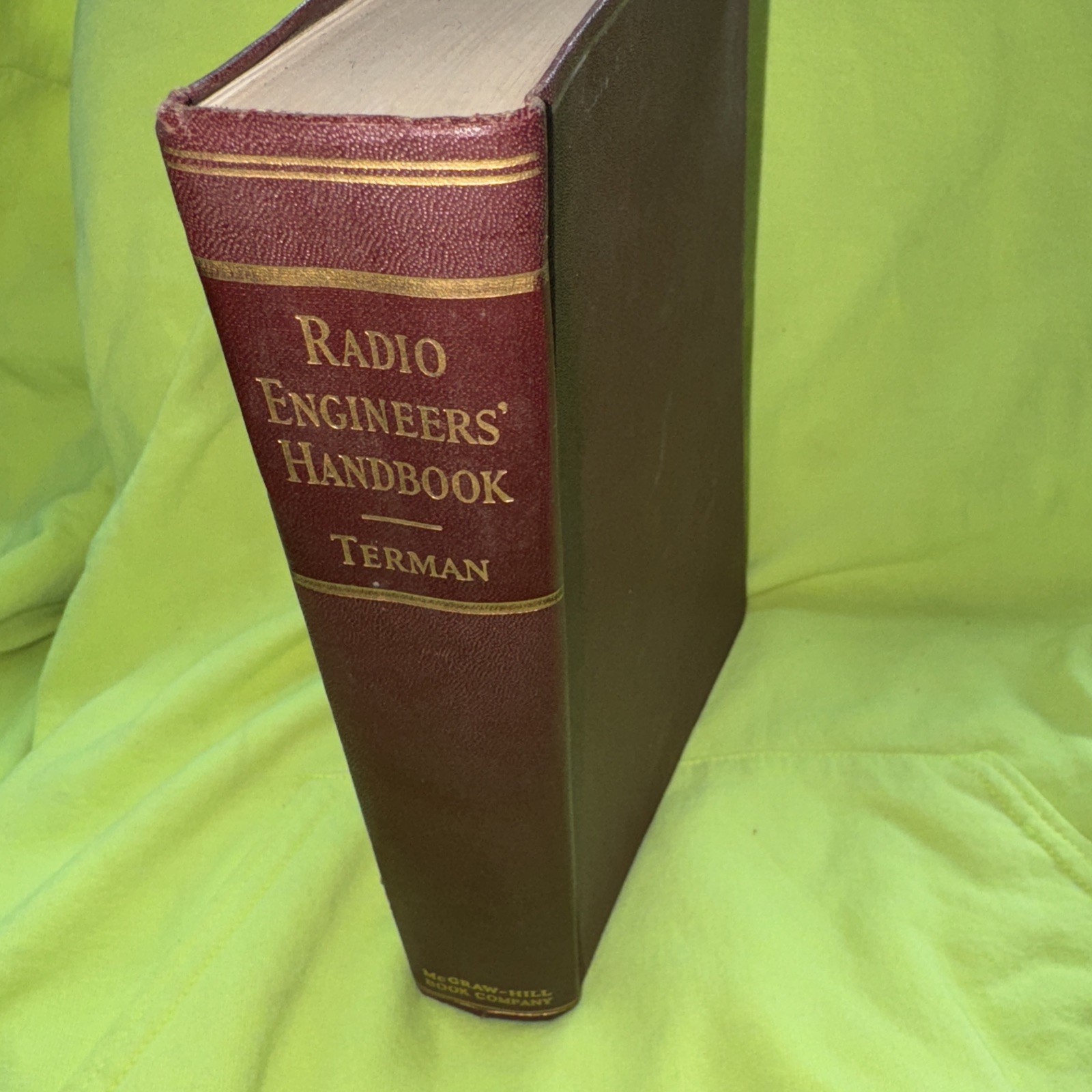 Radio Engineers’ Handbook by Frederick Emmons Terman 1943 Vintage First Ed. (B8)
