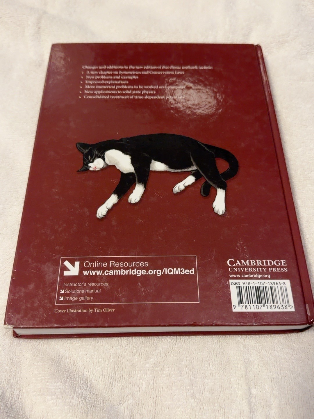 Introduction to Quantum Mechanics 3rd Griffiths HC 9781107189638