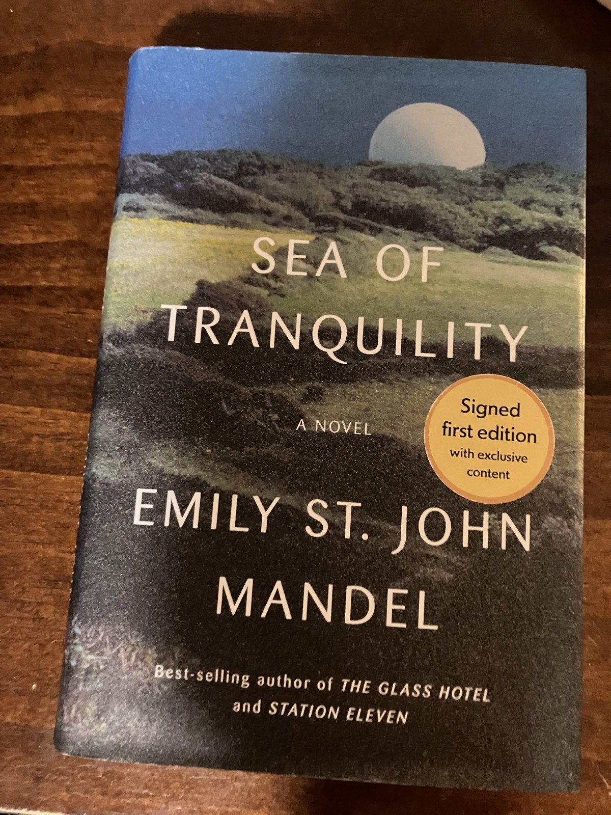 SIGNED – Sea of Tranquility-Emily St. John Mandel EXCLUSIVE FIRST EDITION-V.G.