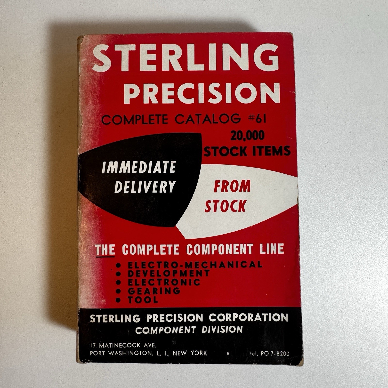 1959 Sterling Precision Complete Catalog #61, 4×6 512 pages gearing electronic
