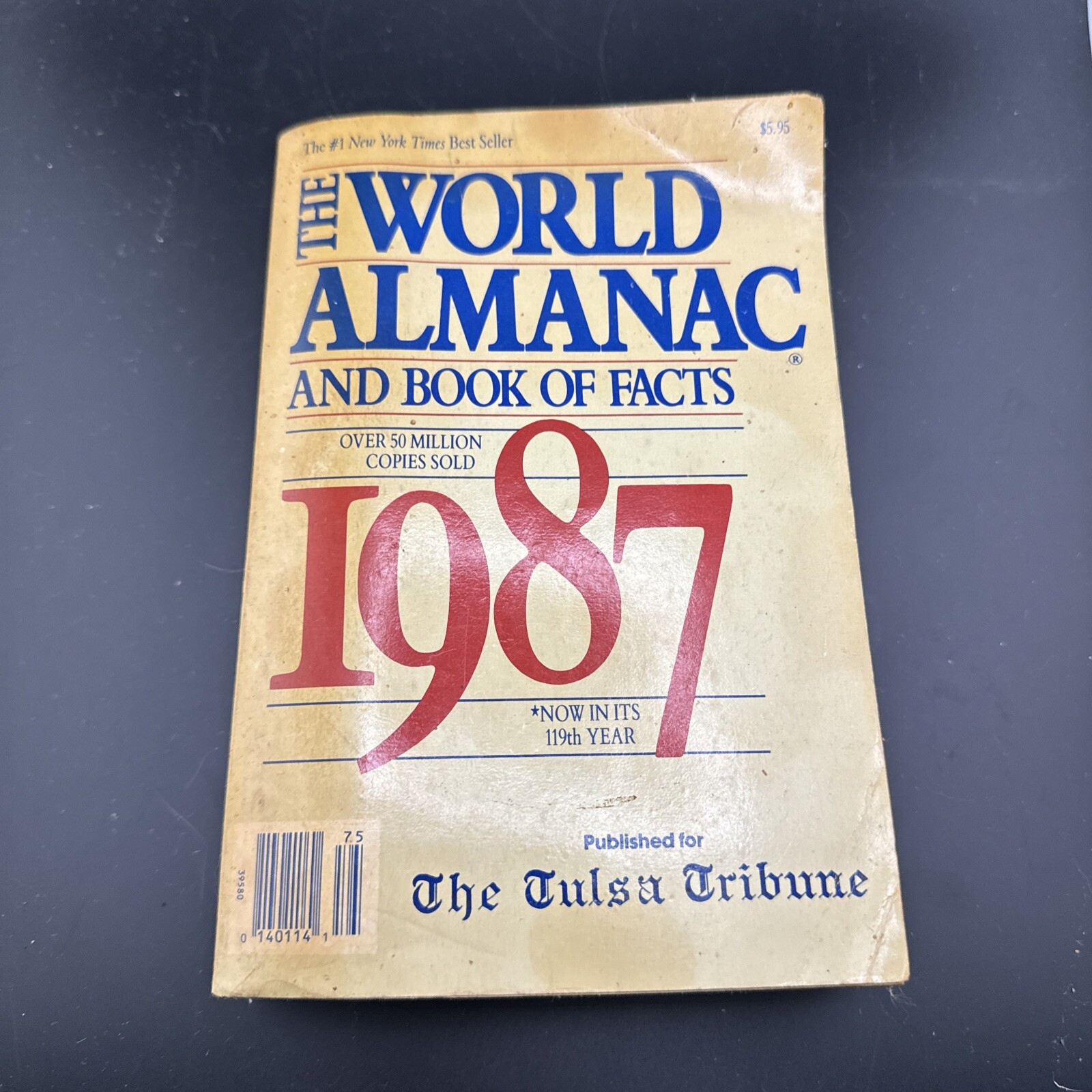 World Almanac Facts 1987 (1958, Trade Paperback)