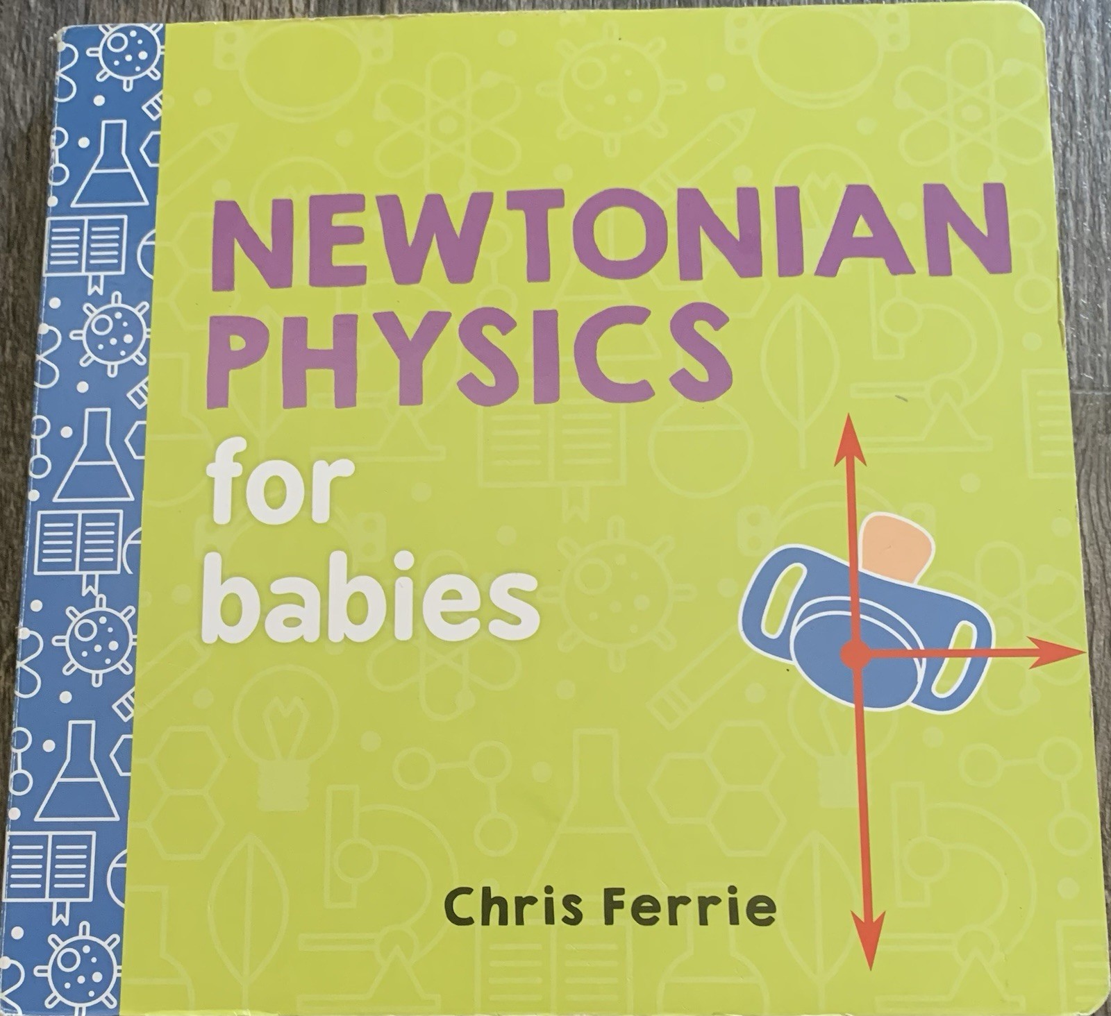 Lot Of 3: Chris Ferrie Board Books For Babies Physics & Relativity Set VERY GOOD