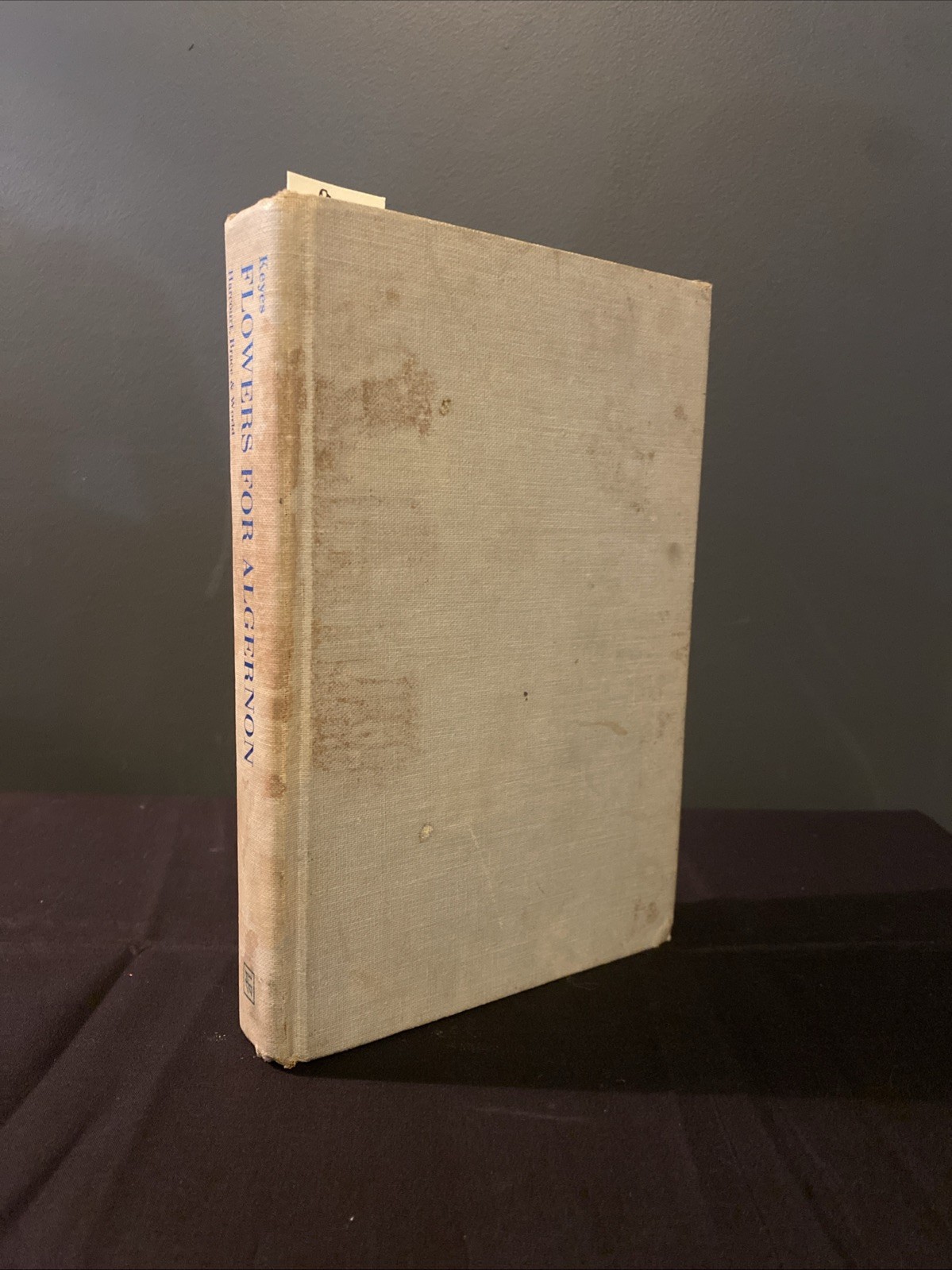 Flowers For Algernon. Daniel Keyes. First Edition / First Printing. 1966.