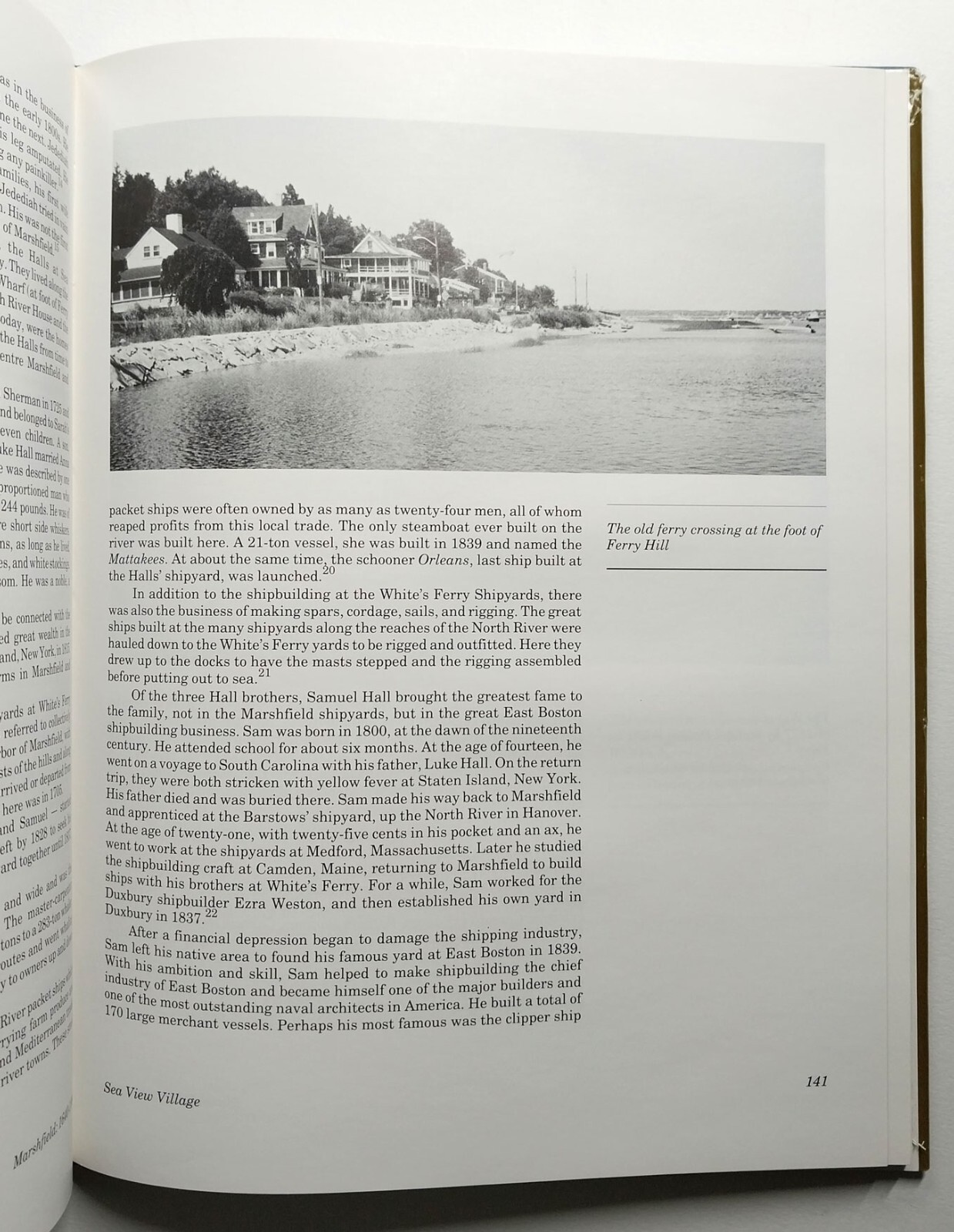 Marshfield A Town Of Villages 1640-1990 by Krusell and Bates HCDJ 1990