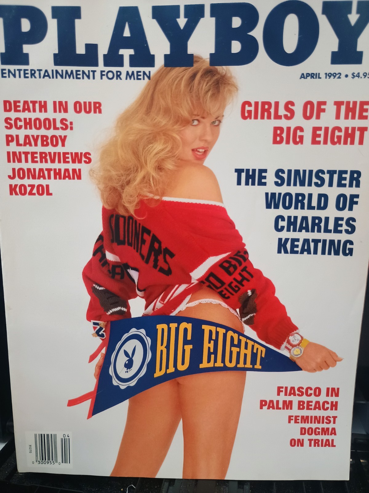 PLAYBOY MAGAZINE April 1992 with CADY CANTRELL / SHELLEY MICHELLE College Girls