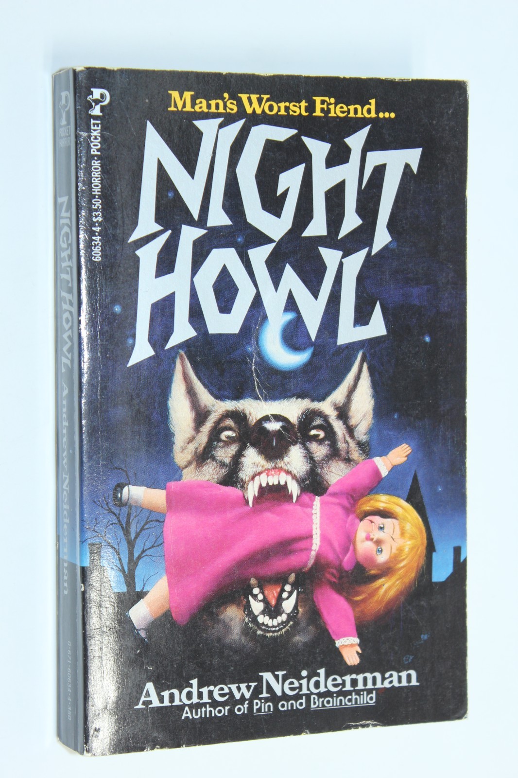 Night Howl by Andrew Neiderman (1986, Mass Market) Man’s Worst Fiend 60634-4