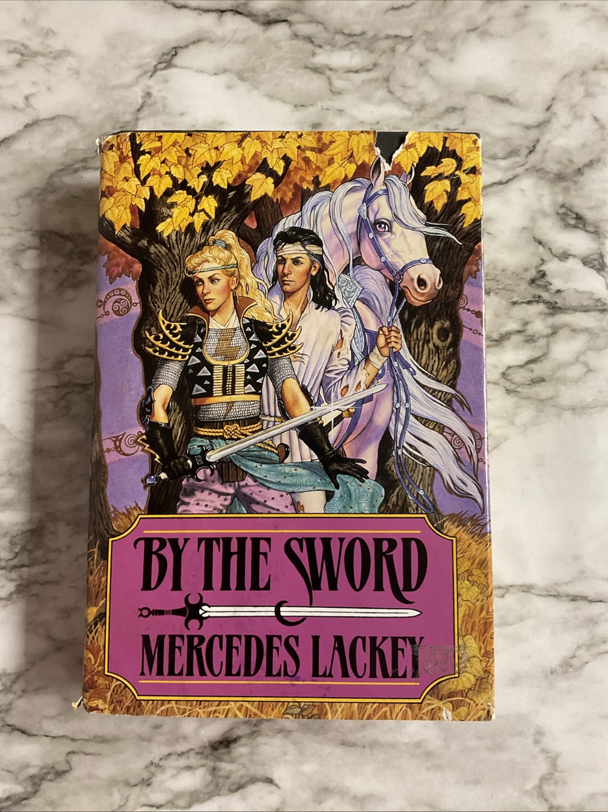 By the Sword (Kerowyn’s Tale) – 1991 Hardcover DAW 840 Lackey, Mercedes – RARE