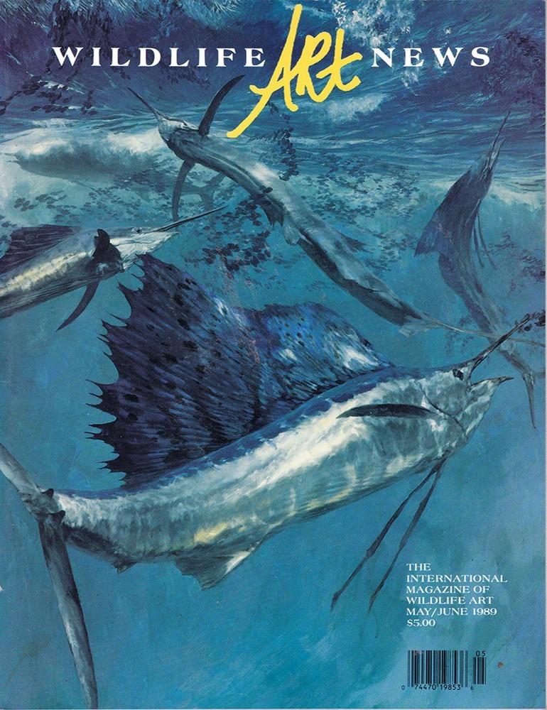 1989 WILDLIFE ART NEWS Full Year 6 Issues + 1990 & 1991 Artist Profile Yearbooks