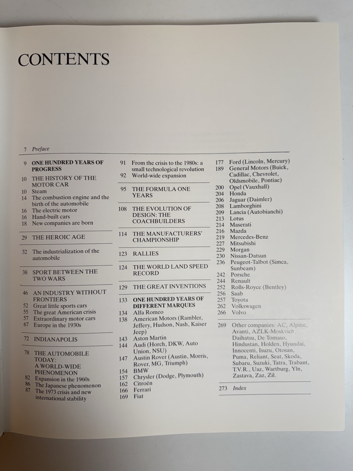 1886-1986-100 Years of the Automobile 1500 photos-HC-12 1/2″ X 10 1/2″-280 PAGES