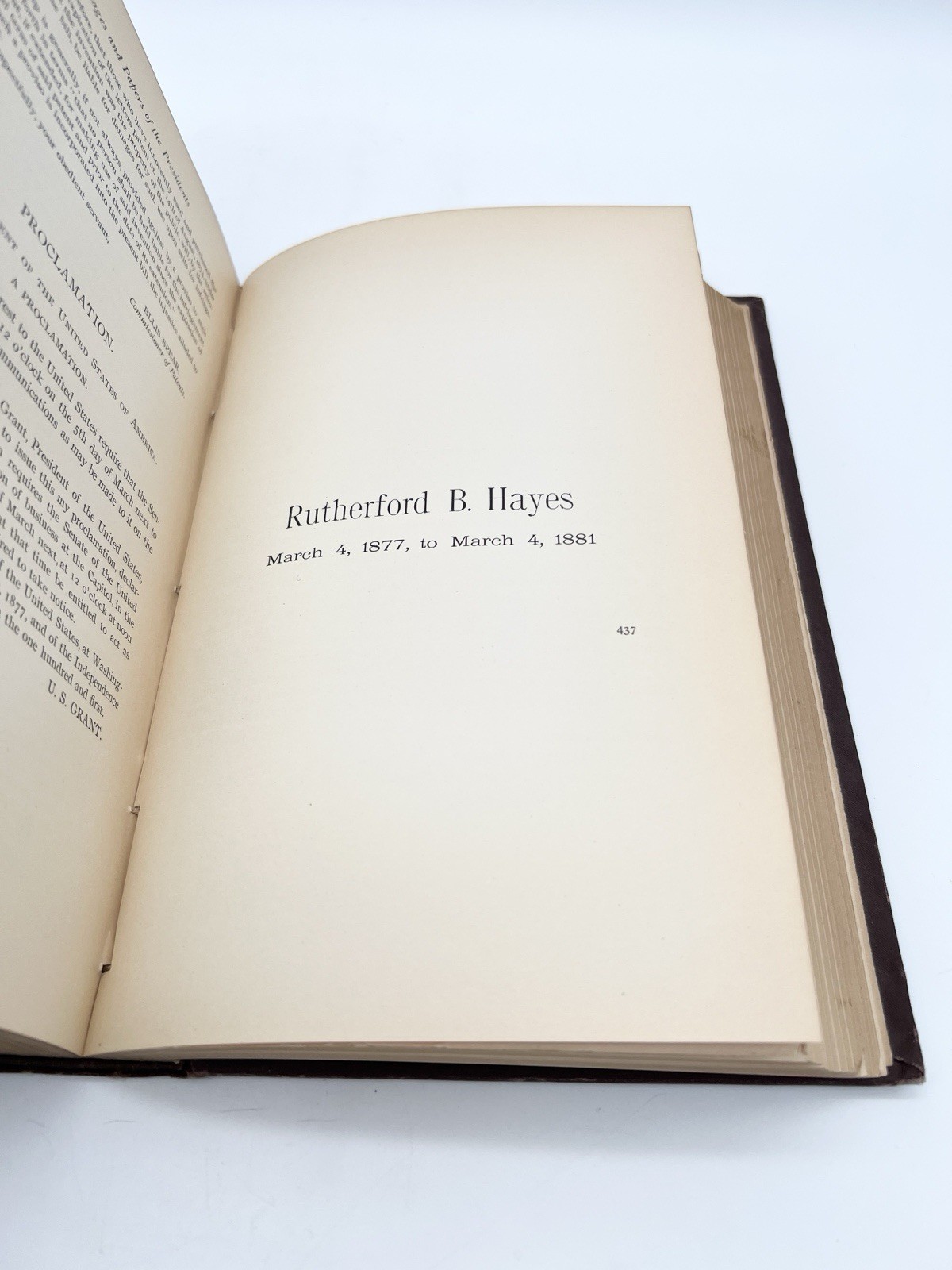 1898 Messages & Papers of the Presidents Vol VII 1869-1881 James D Richardson