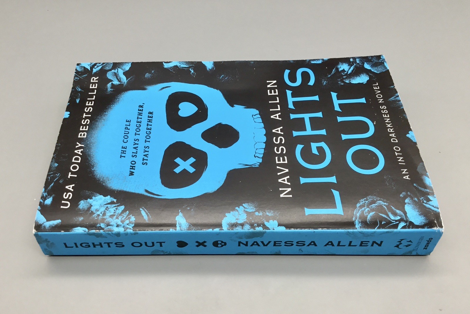 Lights Out by Navessa Allen an Into Darkness Novel Paperback book