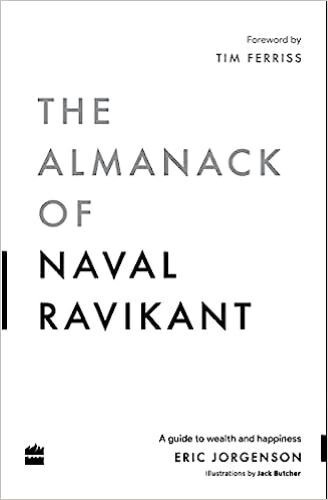 The Almanack of Naval Ravikant by Eric Jorgenson 2023 Hardcover NEW