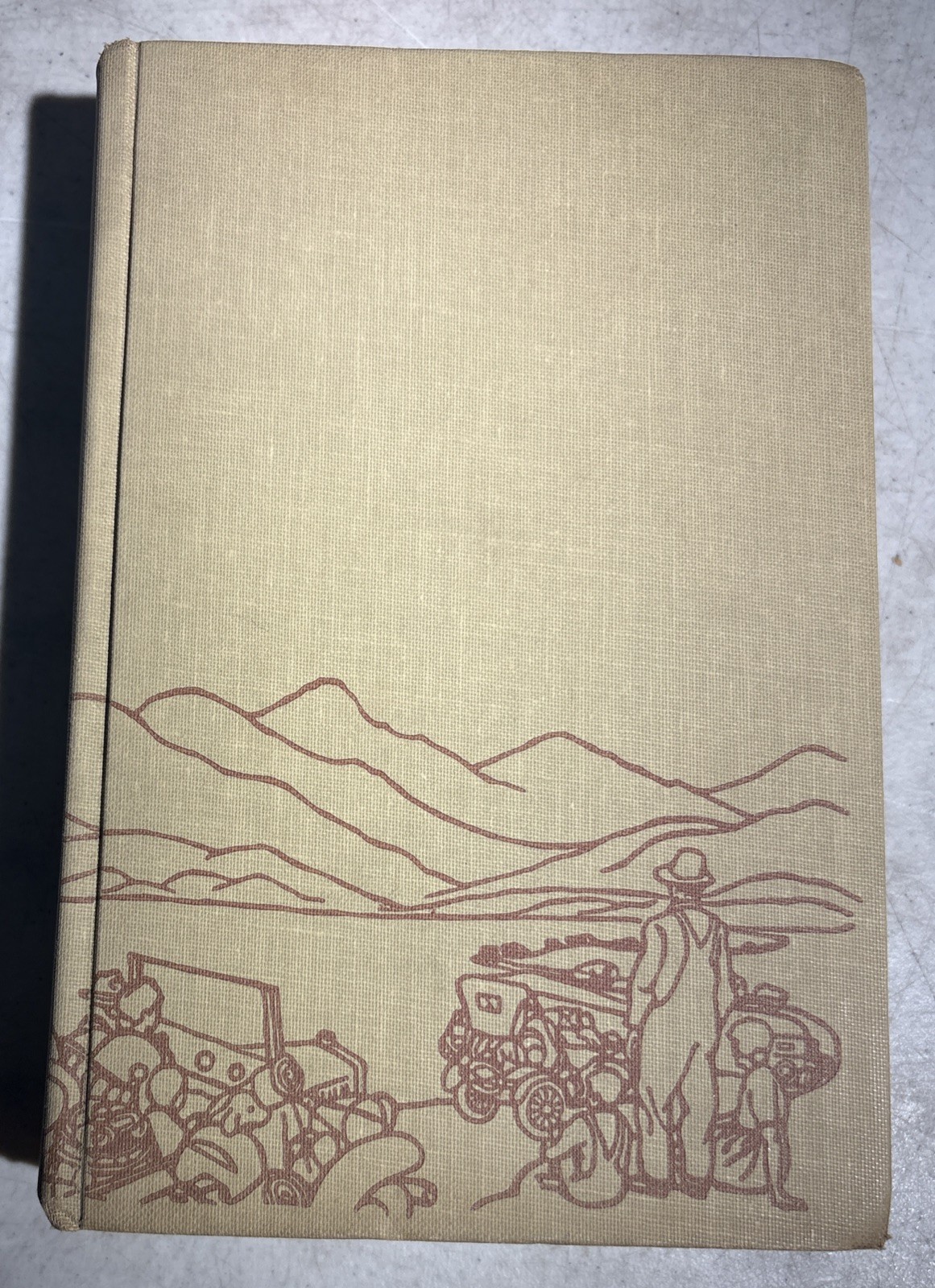 The Grapes of Wrath by John Steinbeck 1939 Viking Press 1st Book Club Edition