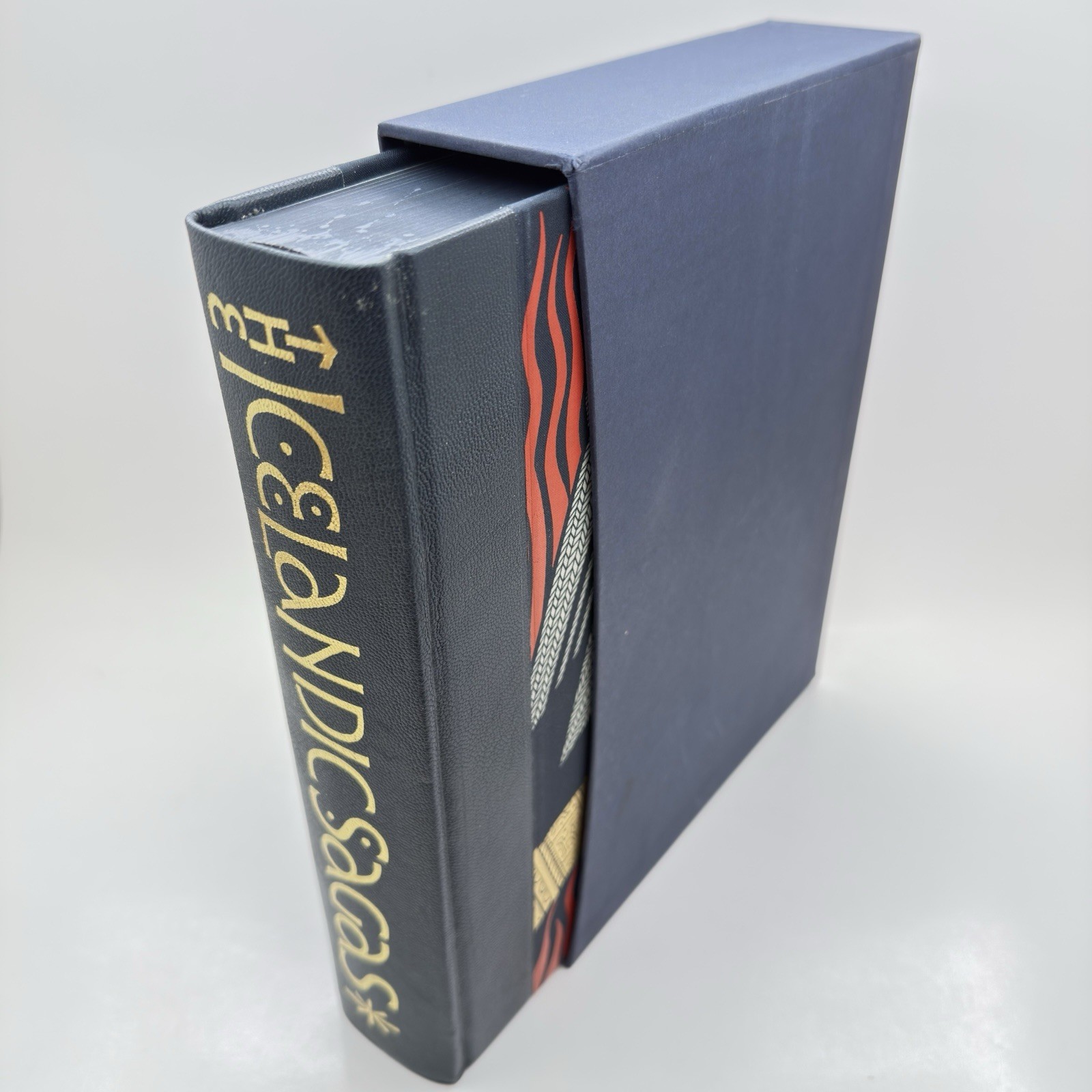 The Icelandic Sagas Volume 1 by Magnus Magnusson FOLIO SOCIETY 2nd Printing 2000