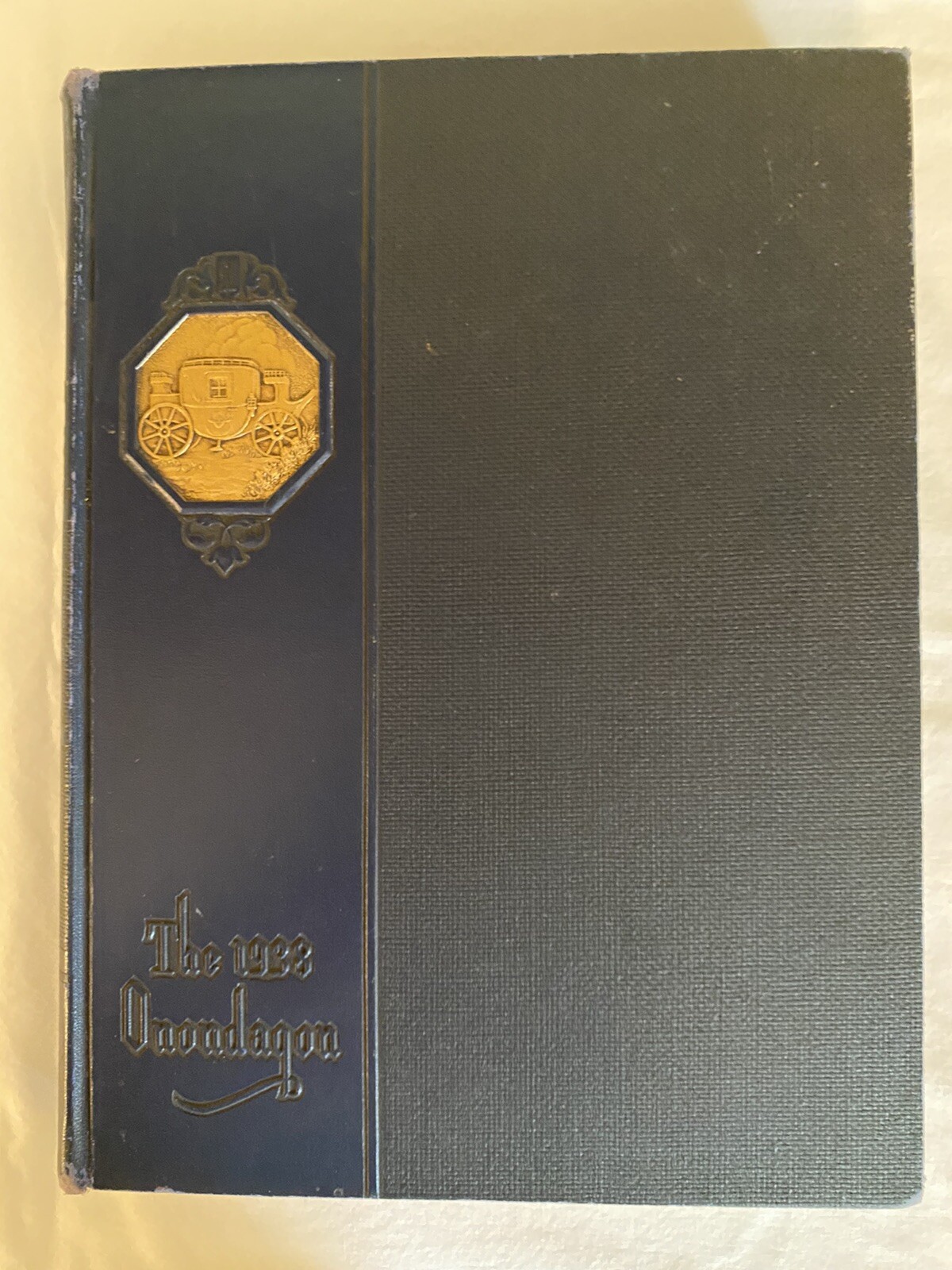 The 1938 Onondagon Syracuse University Vol No LV 328 Pages Hardback