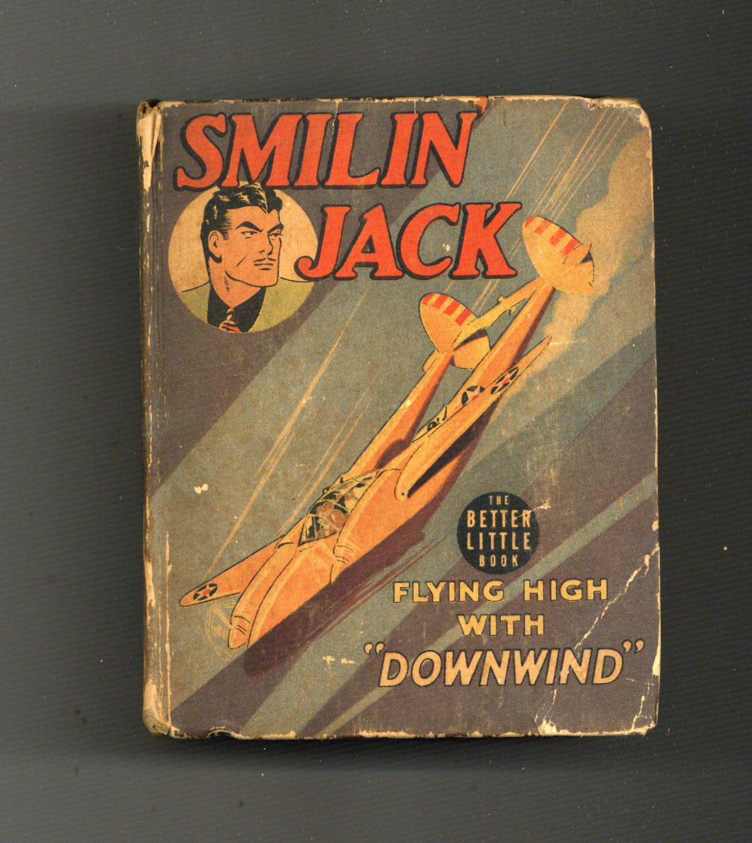 Smilin’ Jack Flying High with Downwind #1412 GD 1942