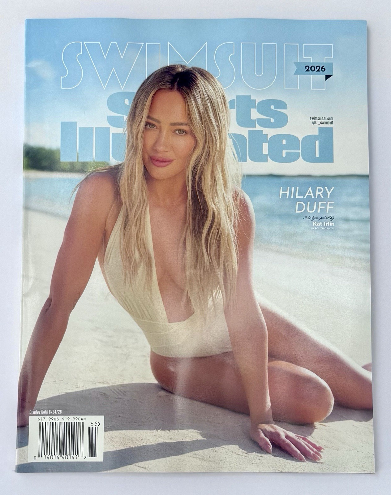 Hilary Duff 2026 Sports Illustrated Swimsuit Cover Newsstand 🔥 BRAND NEW RARE