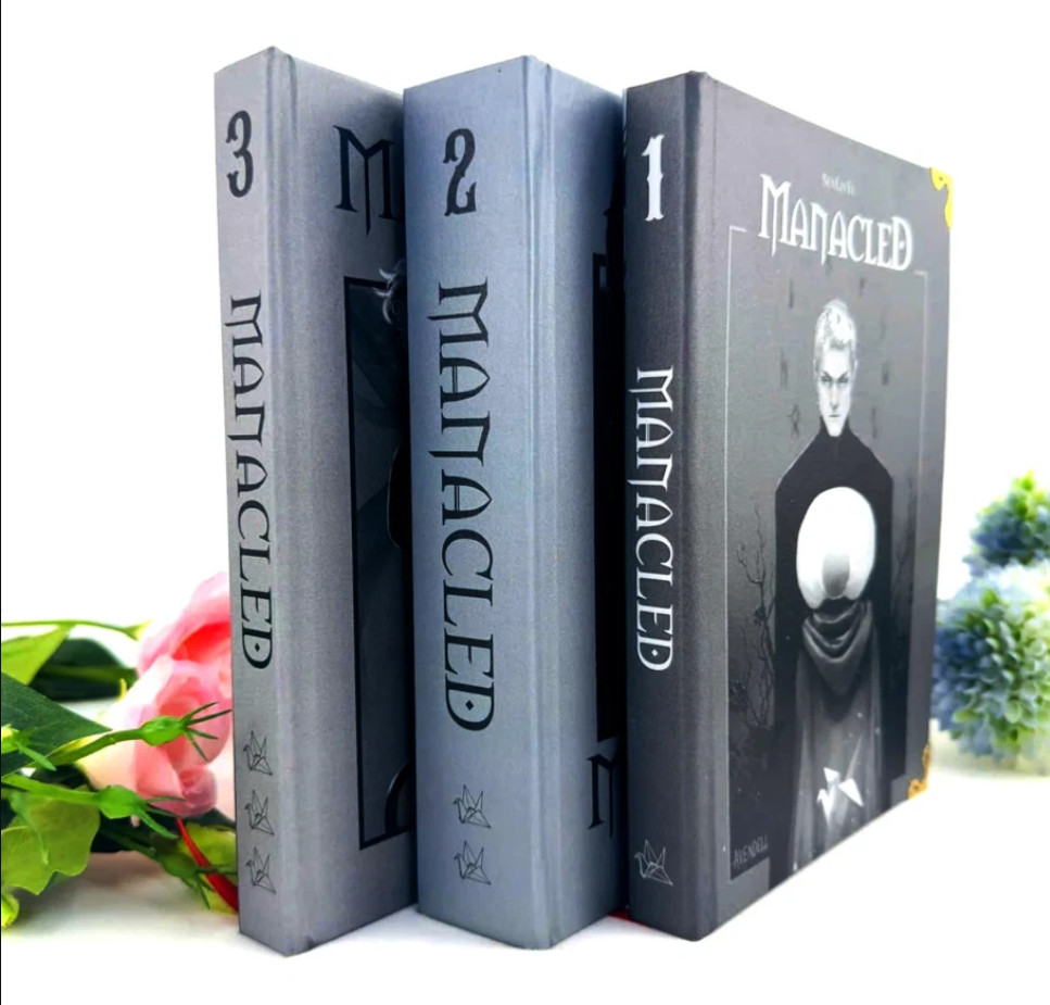 Manacled Book Complete 3-Volume Hardcover Edition with Illustrations by Senlinyu