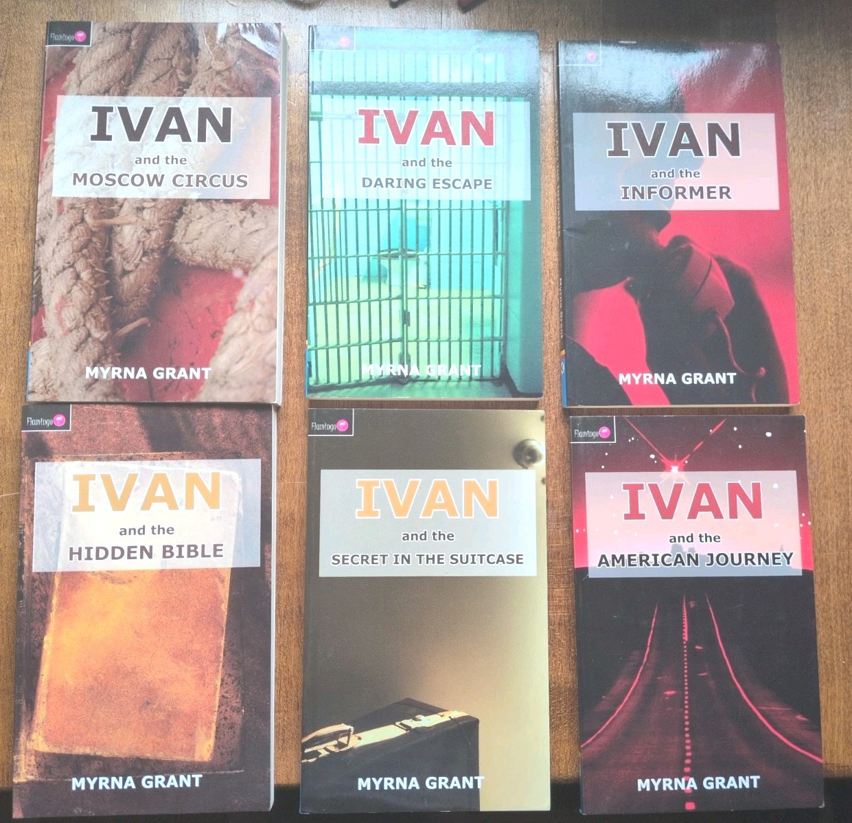 The Ivan Series (Flamingo Fiction) Myrna Grant Books 1-6 PB Juvenile Christian